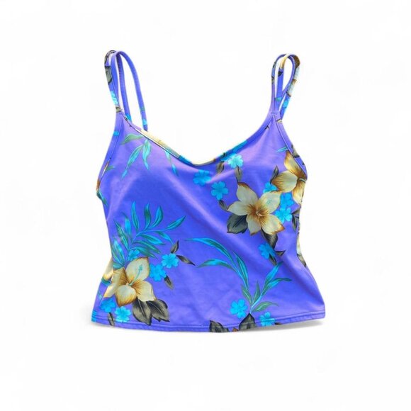 ♡︎ tropical vintage tankini swimsuit ♡︎ - Picture 1 of 7